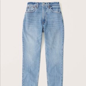 Abercrombie & Fitch Curve Love High Rise Mom Jeans
